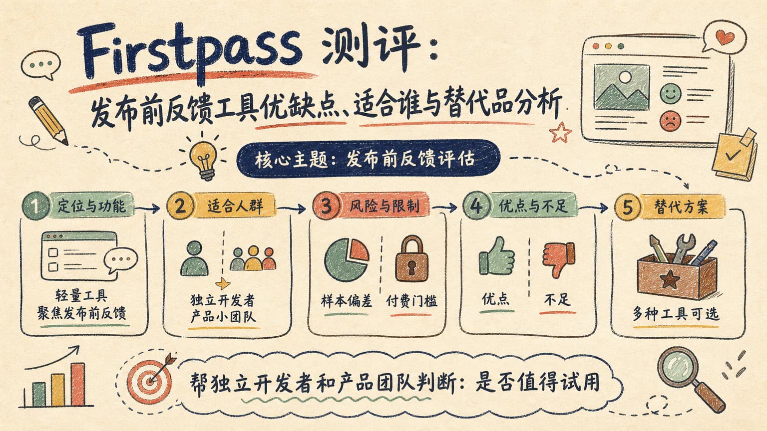 Firstpass 测评：发布前反馈工具优缺点、适合谁与替代品分析