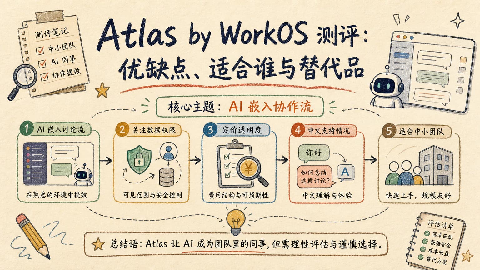 Atlas by WorkOS 测评:优缺点、适合谁与替代品