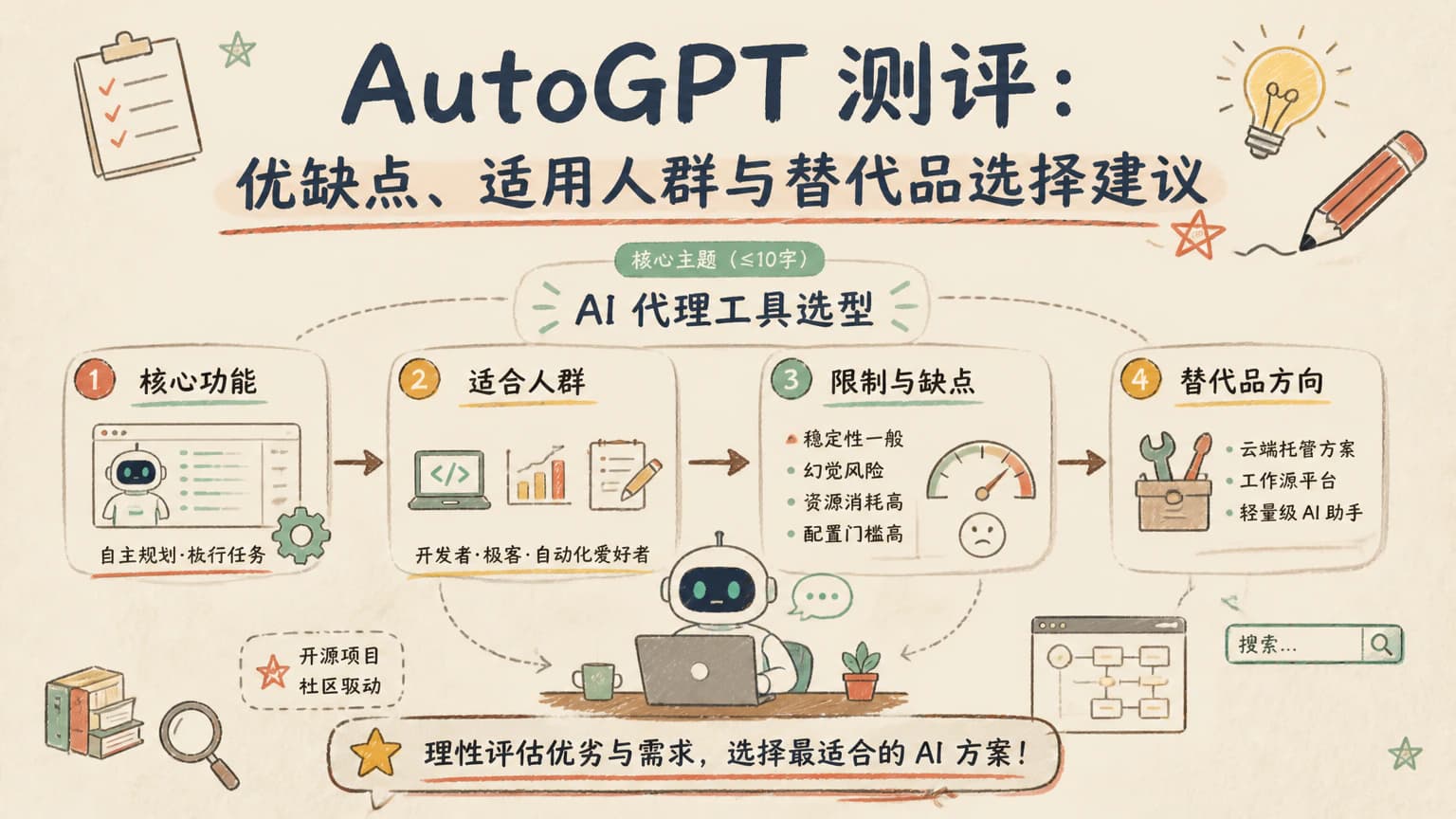 AutoGPT 测评:优缺点、适用人群与替代品选择建议