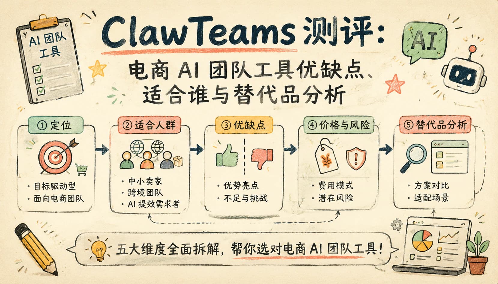 ClawTeams 测评:电商 AI 团队工具优缺点、适合谁与替代品分析