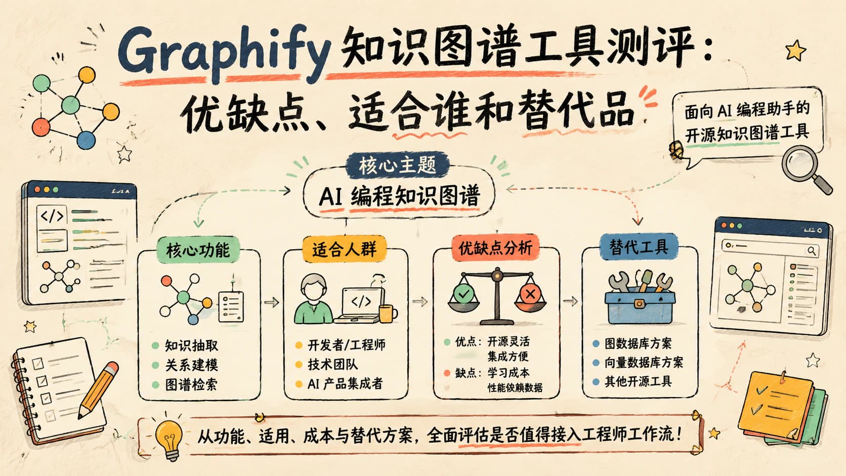 Graphify 知识图谱工具测评:优缺点、适合谁和替代品