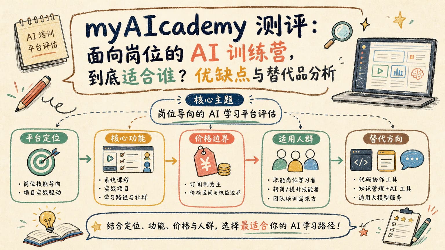 myAIcademy 测评:面向岗位的 AI 训练营,到底适合谁?优缺点与替代品分析